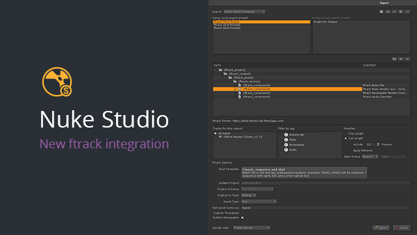 New Nuke Studio integration