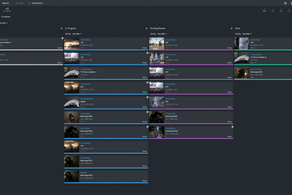About ftrack – My Tasks Board