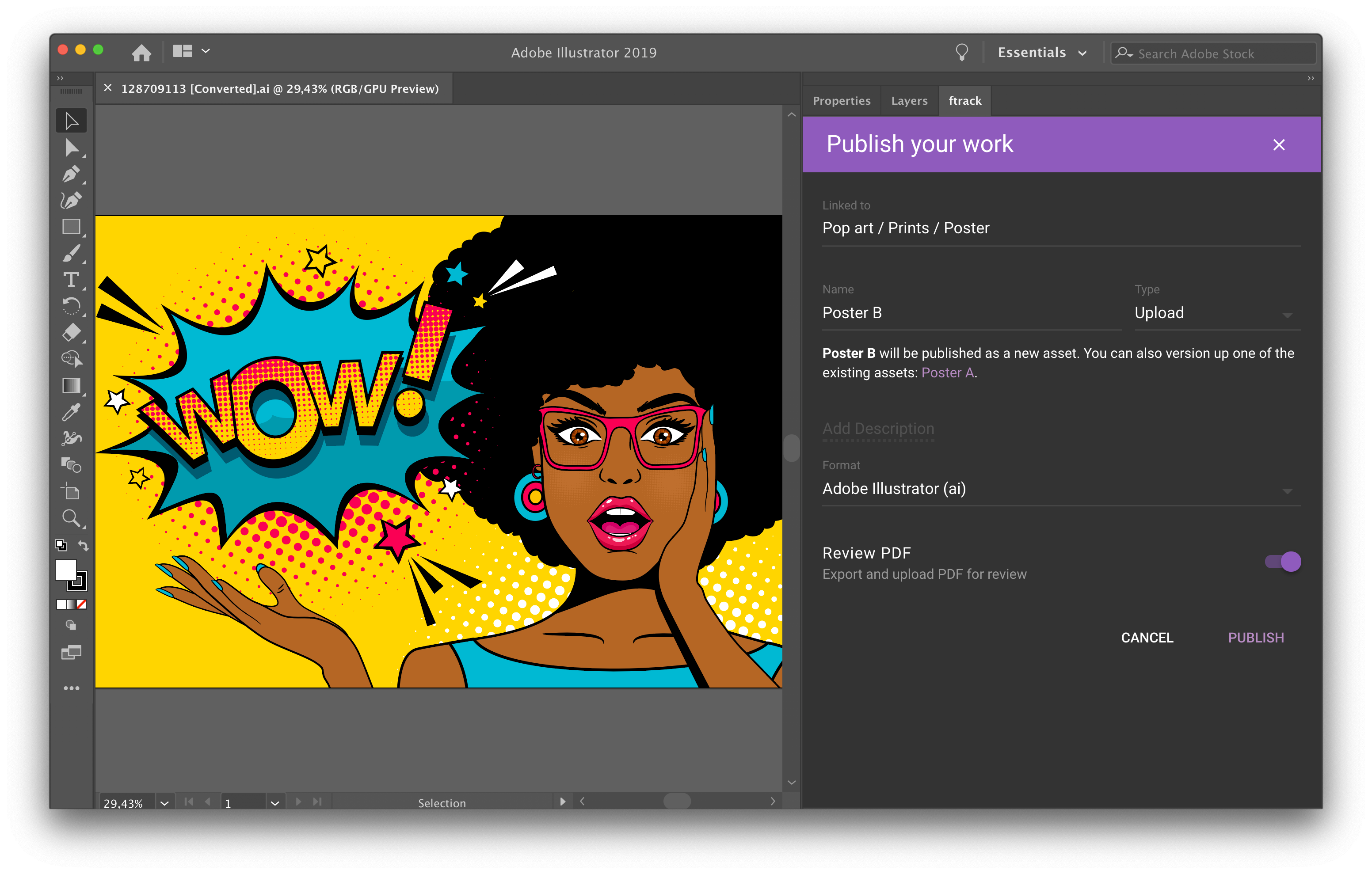 ftrack launches Adobe Illustrator  integration for ftrack 