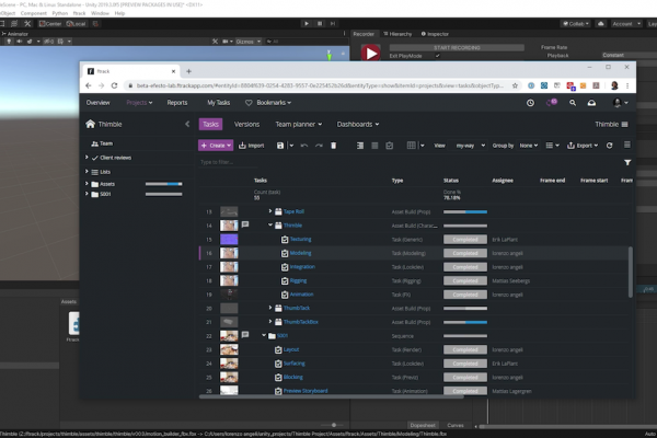 Unity ftrack Studio 3