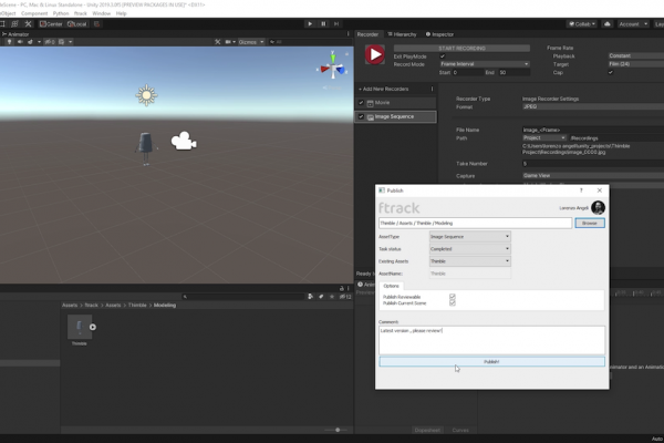 Unity ftrack Studio 5
