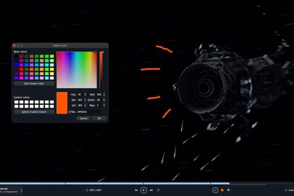 cineSync 5_colour selection_s