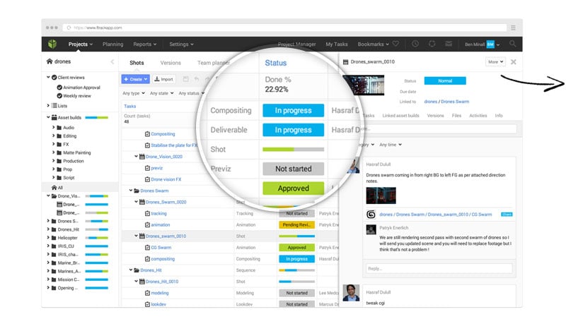 ftrack Visual Effects Project Management and Team Collaboration